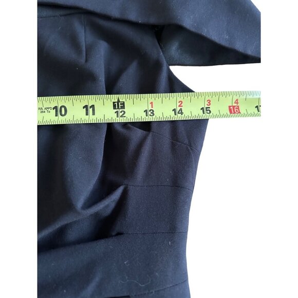 Vince Camuto Ruched Off-The-Shoulder Evening Gown Size 2 With Fold over Detail - Picture 15 of 16